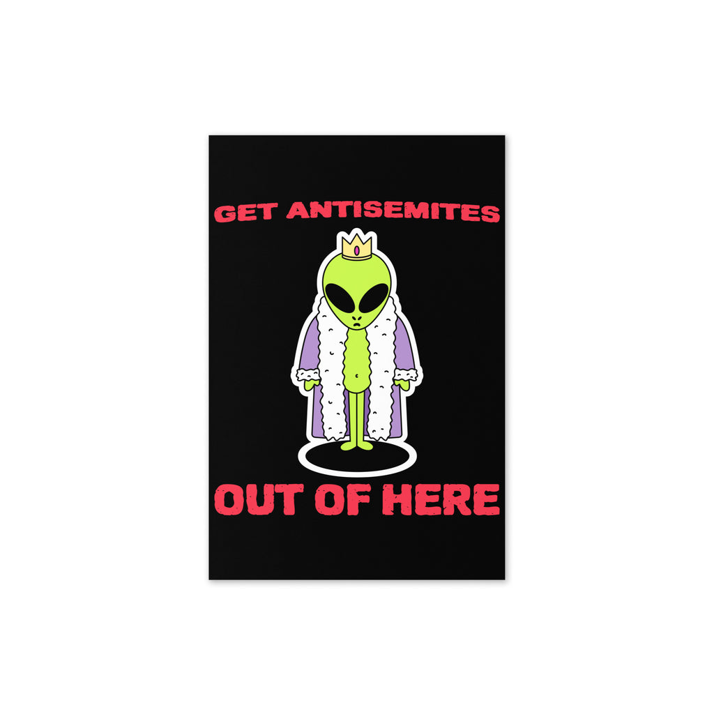 Get Alien Out | Antisemitism | Greeting Card