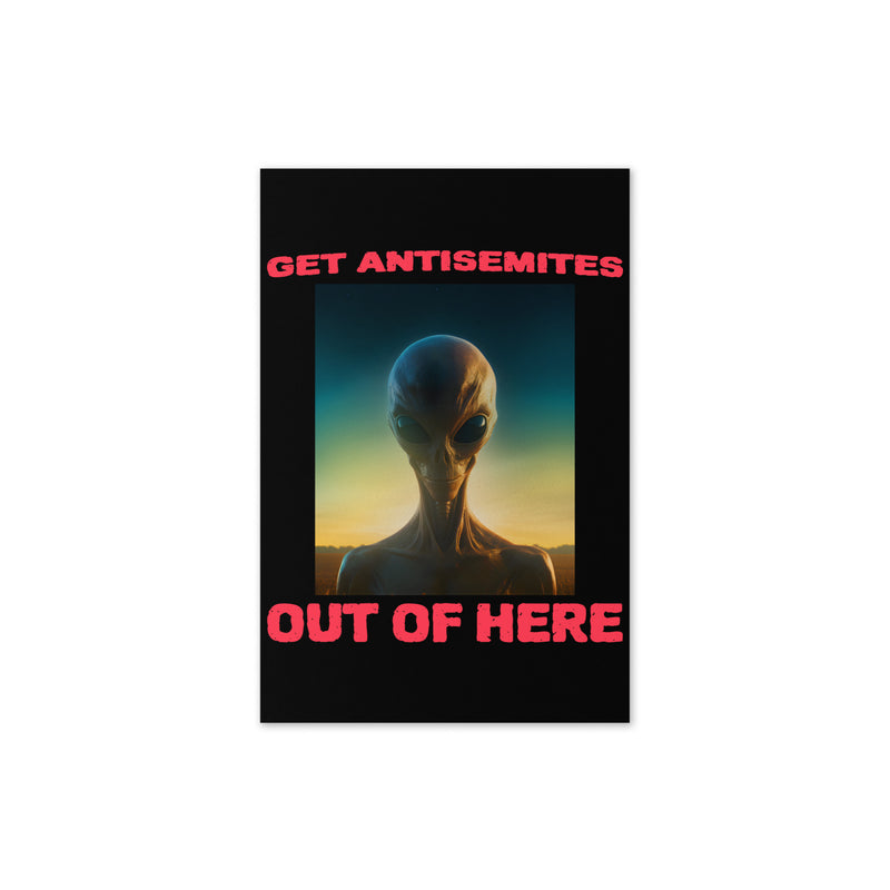 Get Alien Out | Antisemitism | Greeting Card