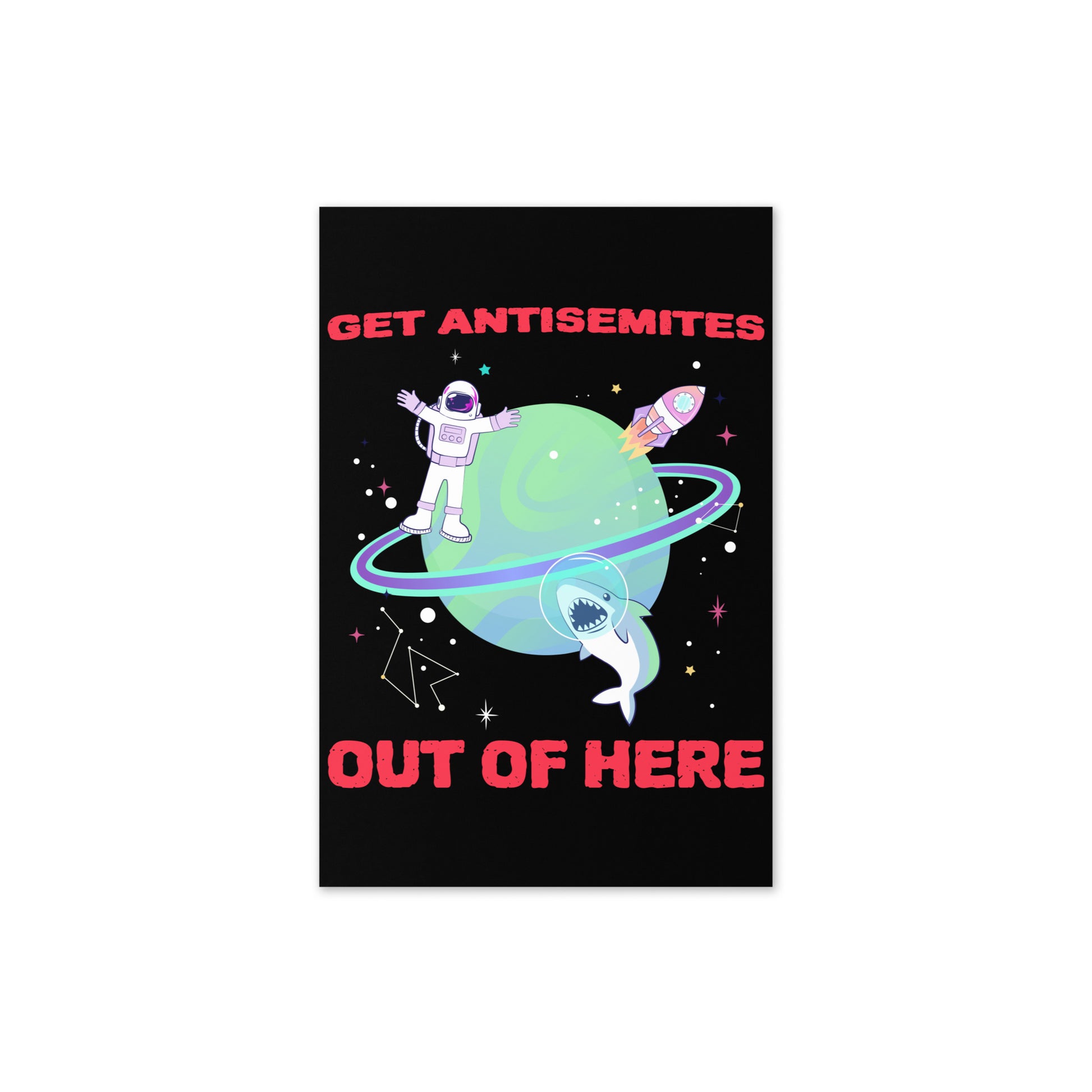 Get Alien Out | Antisemitism | Greeting Card