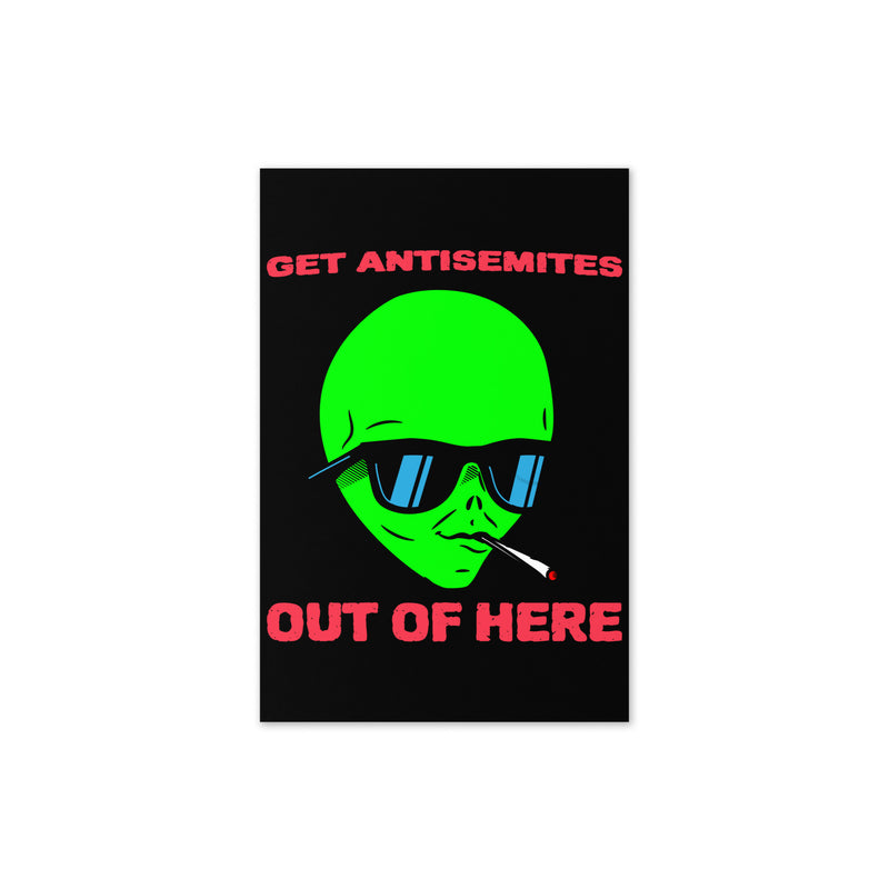 Get Alien Out | Antisemitism | Greeting Card