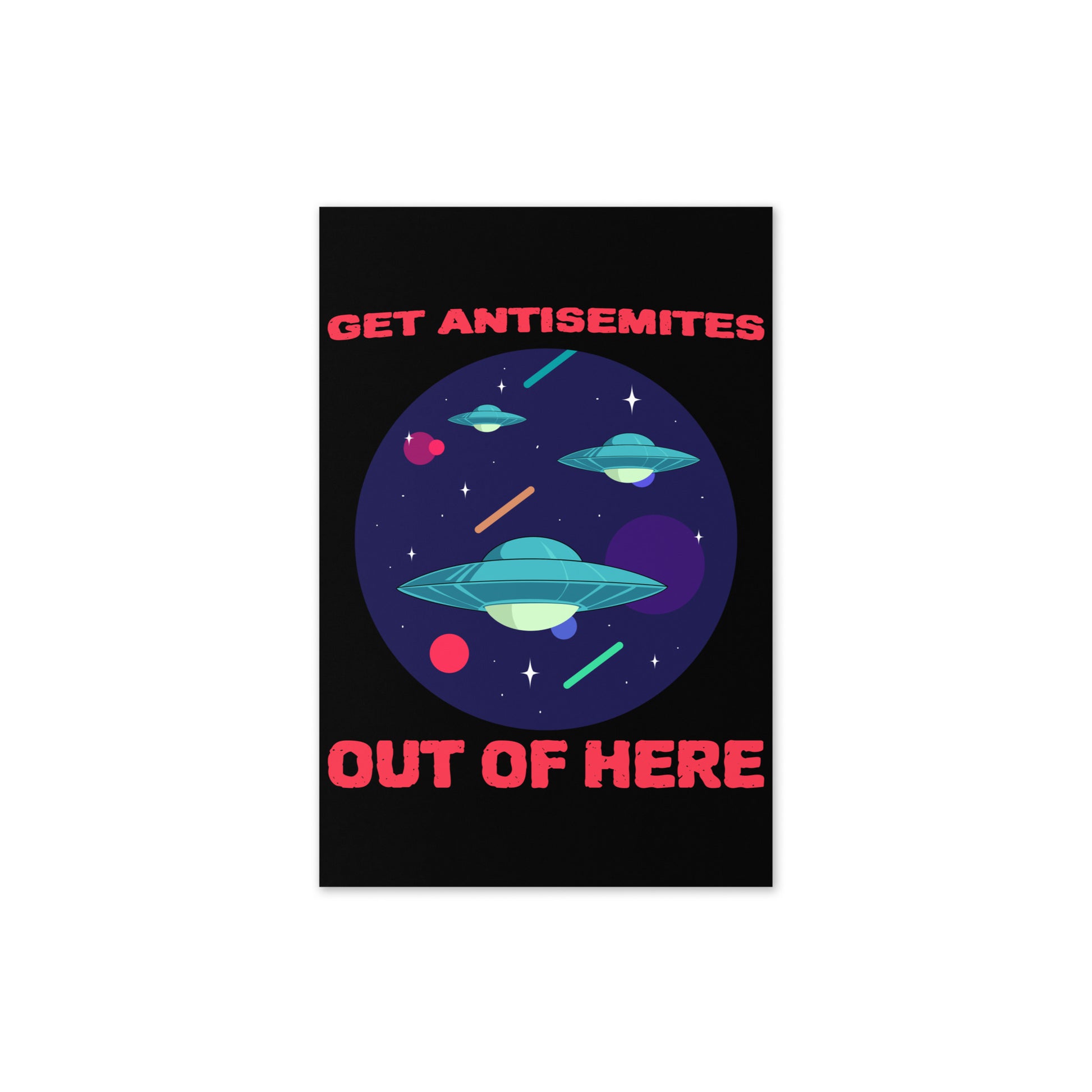 Get Alien Out | Antisemitism | Greeting Card