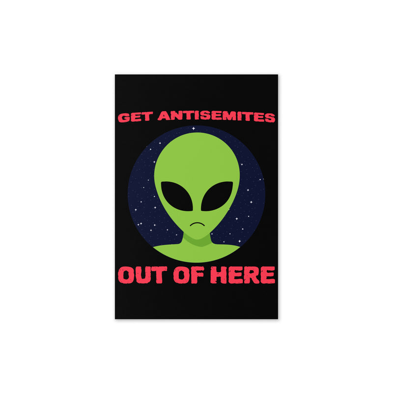 Get Alien Out | Antisemitism | Greeting Card