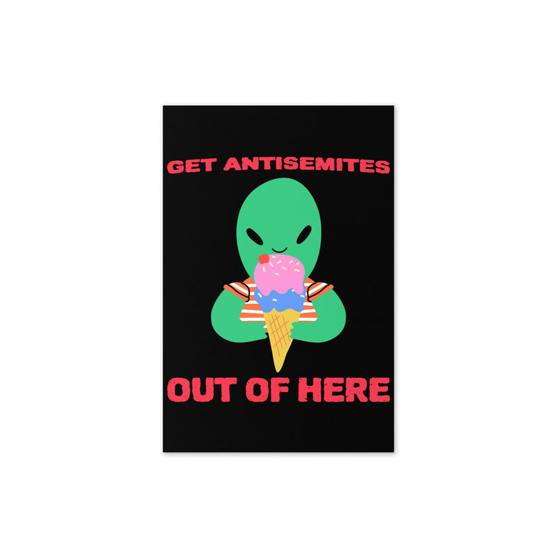Get Alien Out | Antisemitism | Greeting Card