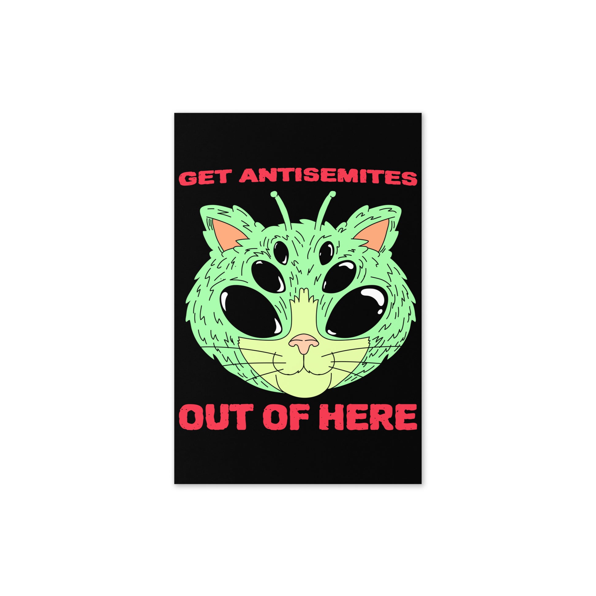 Get Alien Out | Antisemitism | Greeting Card
