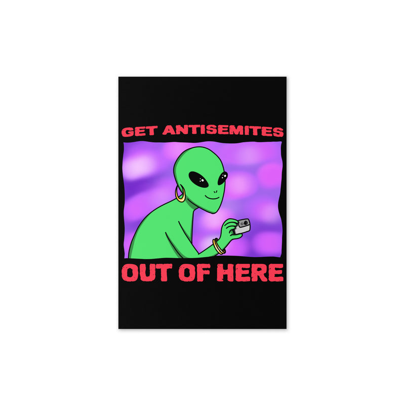 Get Alien Out | Antisemitism | Greeting Card