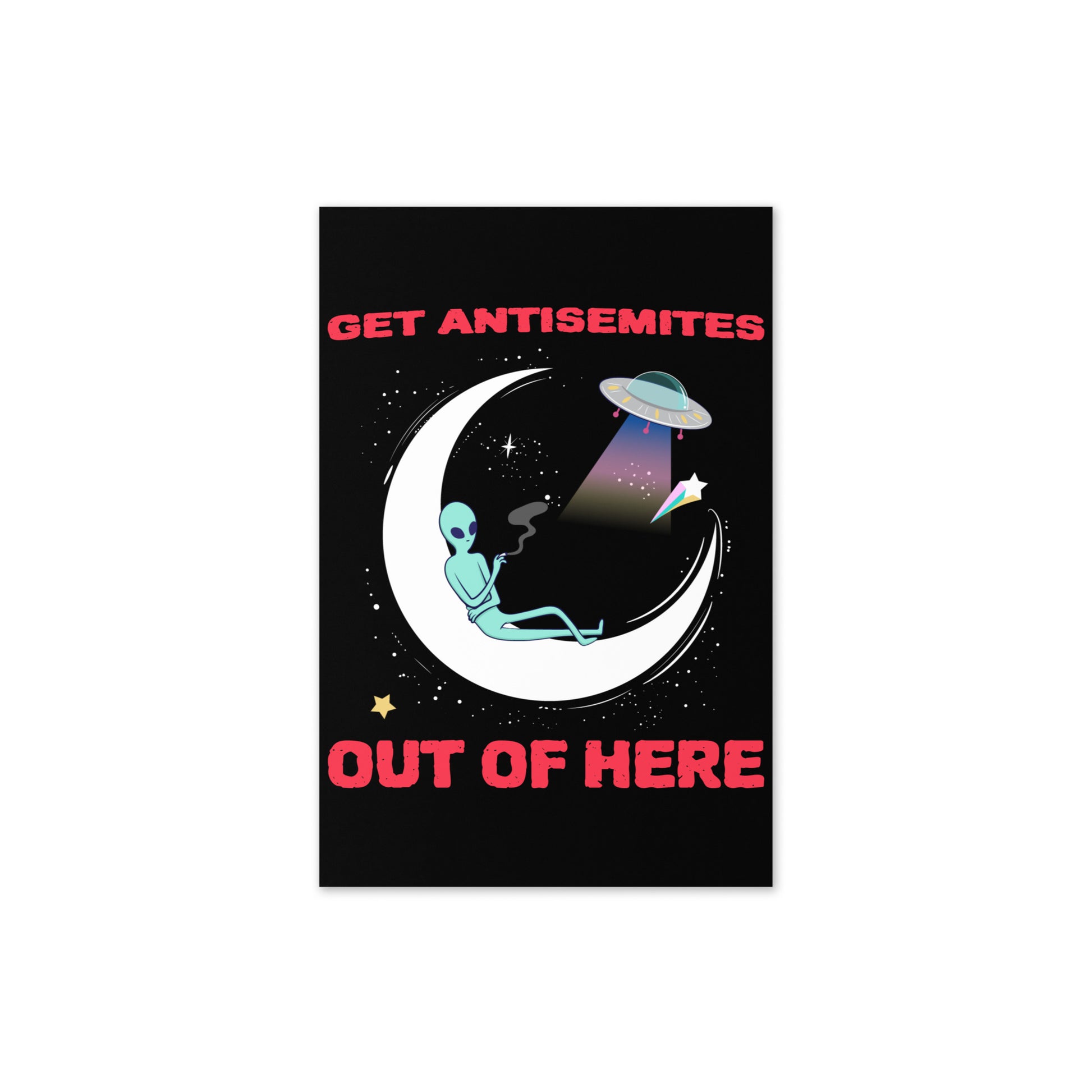 Get Alien Out | Antisemitism | Greeting Card