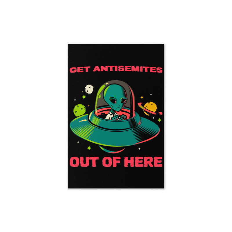 Get Alien Out | Antisemitism | Greeting Card
