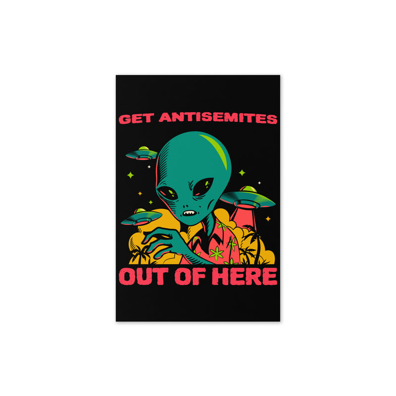 Get Alien Out | Antisemitism | Greeting Card
