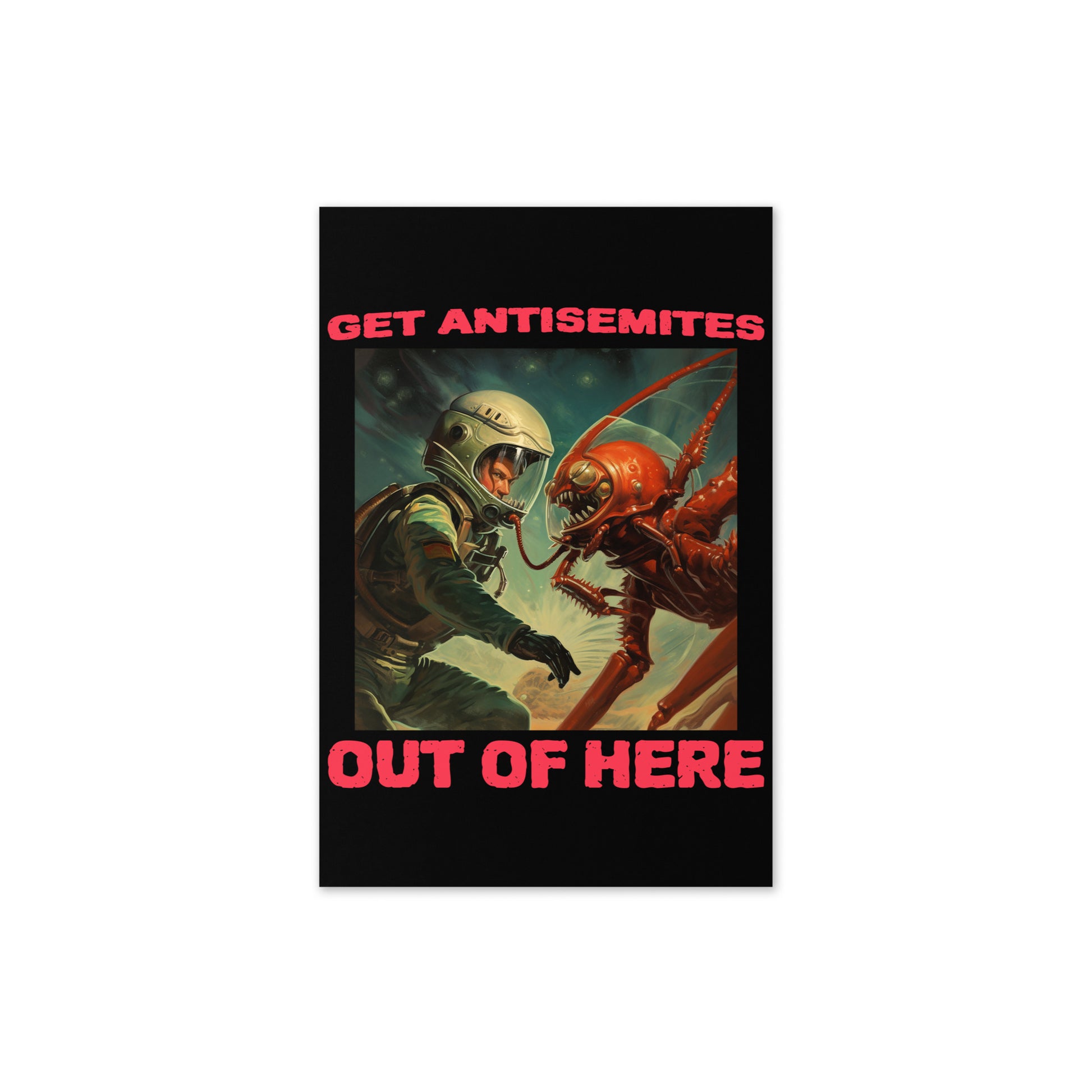 Get Alien Out | Antisemitism | Greeting Card