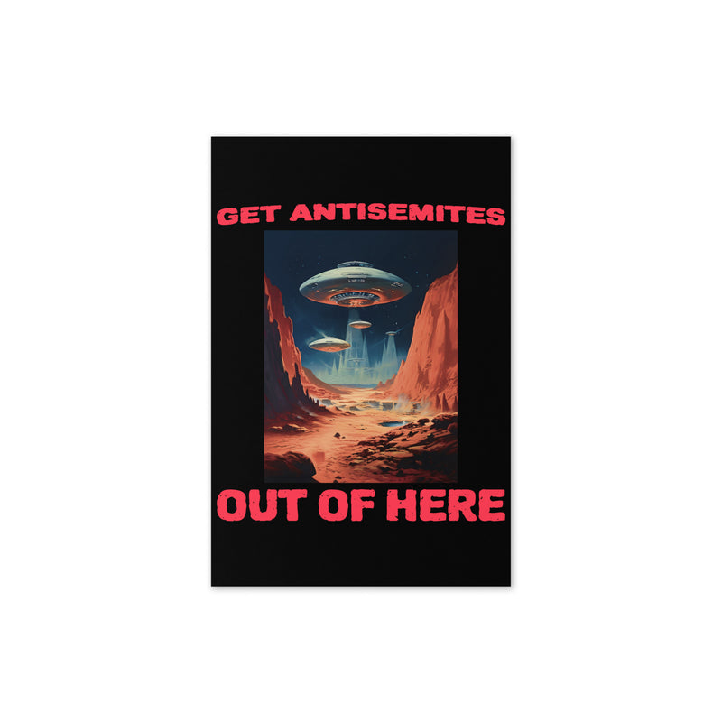 Get Alien Out | Antisemitism | Greeting Card
