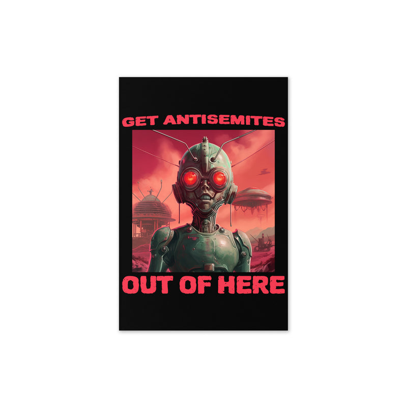 Get Alien Out | Antisemitism | Greeting Card