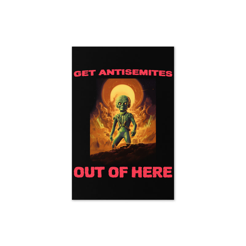 Get Alien Out | Antisemitism | Greeting Card