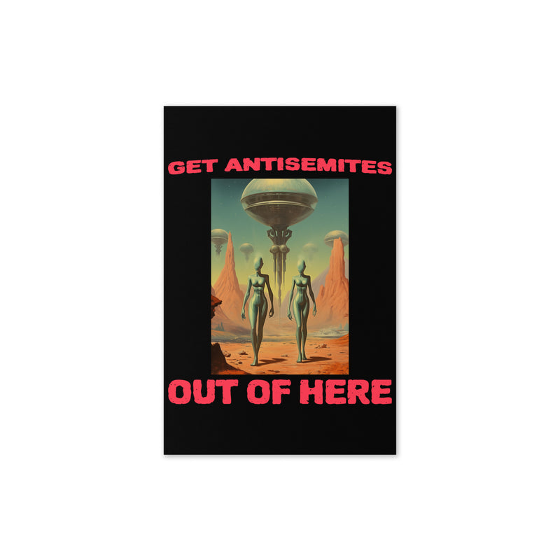 Get Alien Out | Antisemitism | Greeting Card