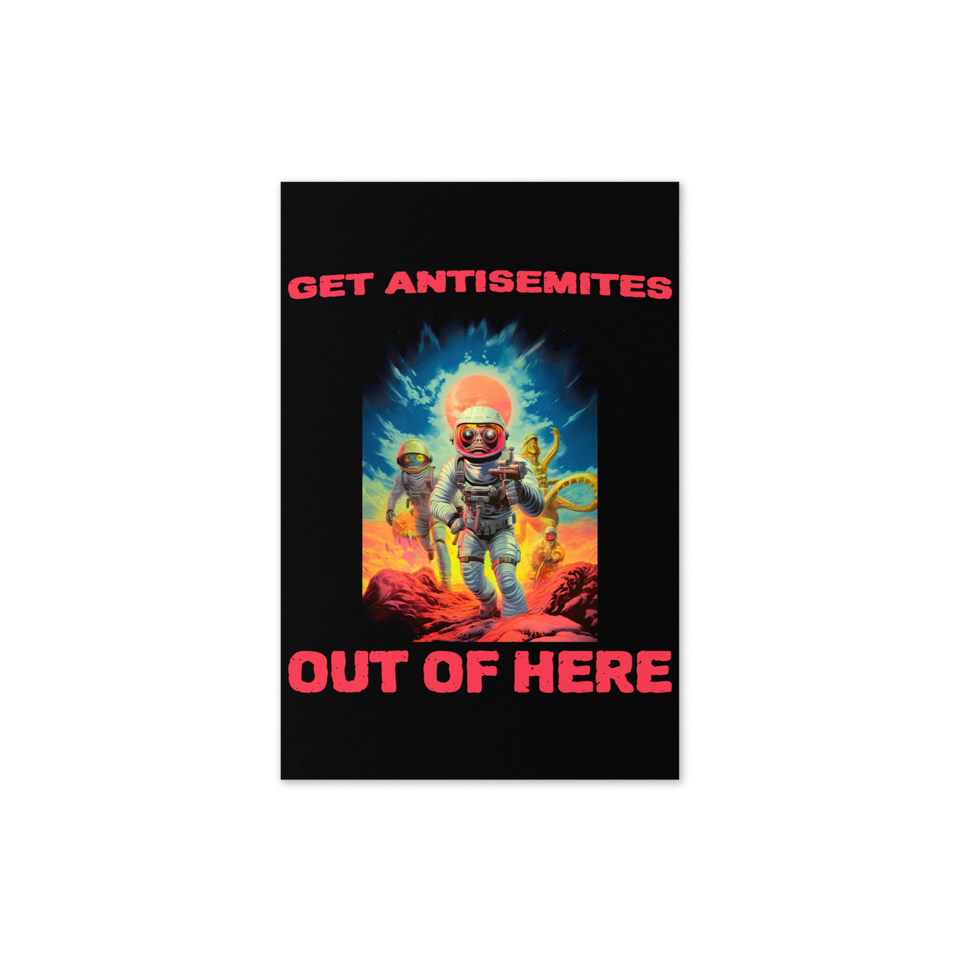 Get Alien Out | Antisemitism | Greeting Card