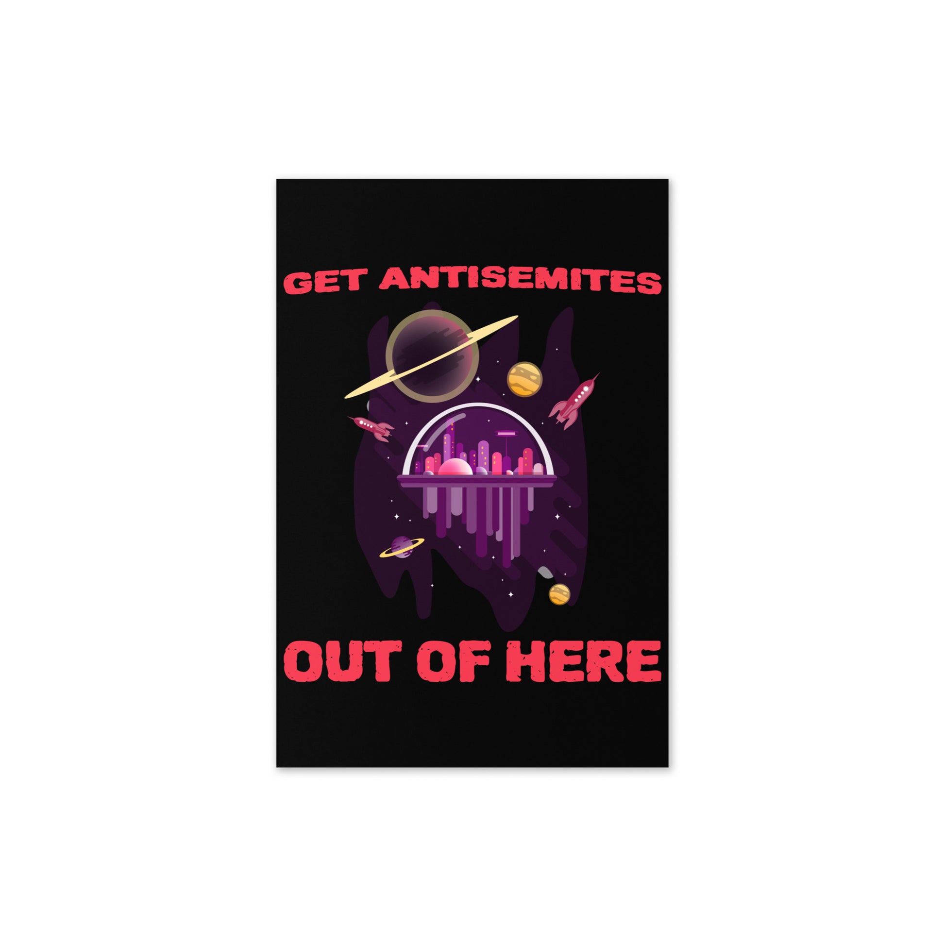 Get Alien Out | Antisemitism | Greeting Card