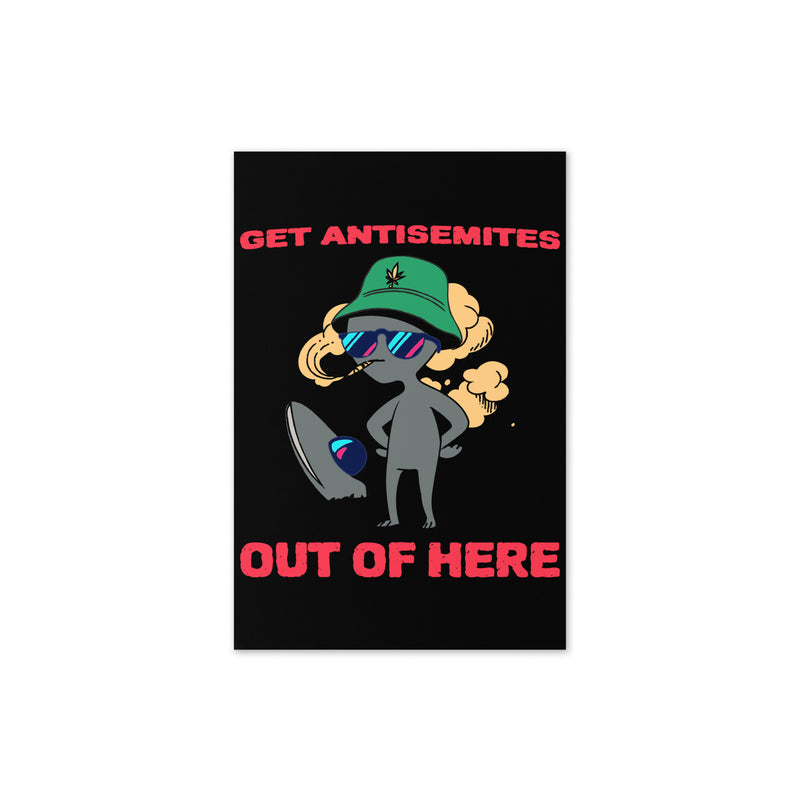 Get Alien Out | Antisemitism | Greeting Card