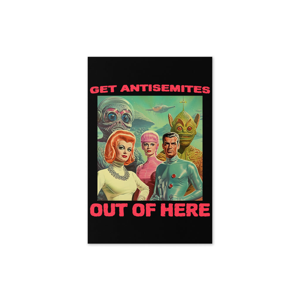 Get Alien Out | Antisemitism | Greeting Card