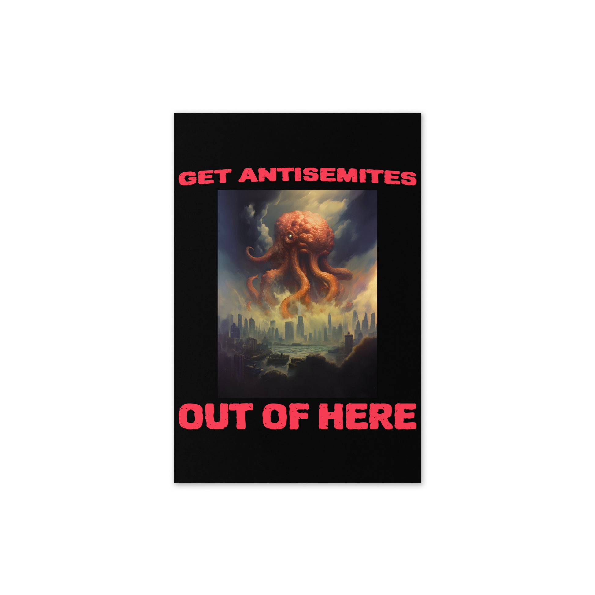 Get Alien Out | Antisemitism | Greeting Card