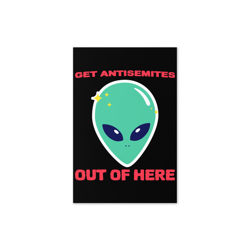 Get Alien Out | Antisemitism | Greeting Card