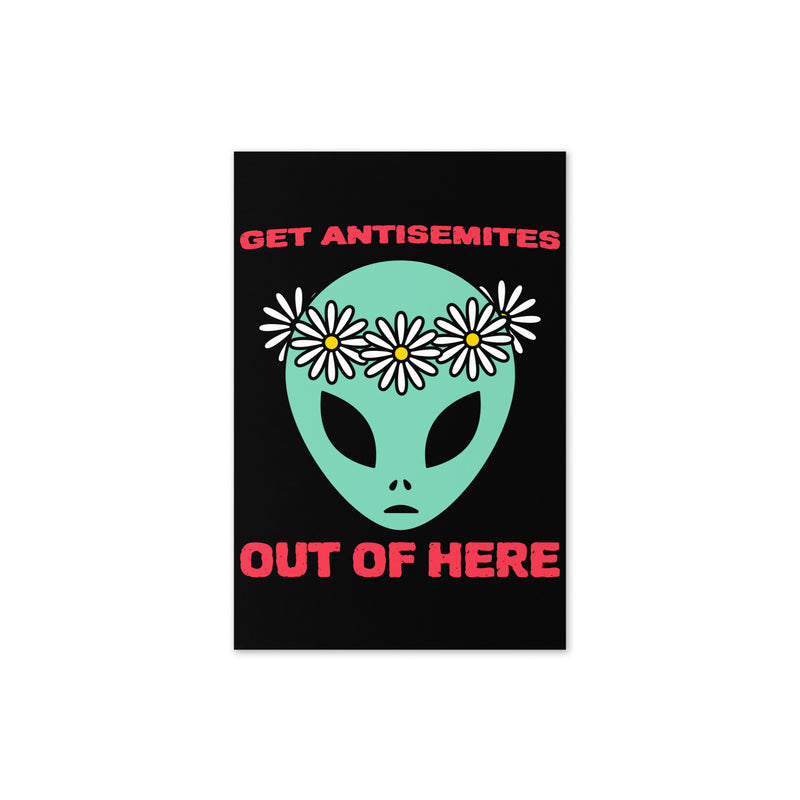 Get Alien Out | Antisemitism | Greeting Card