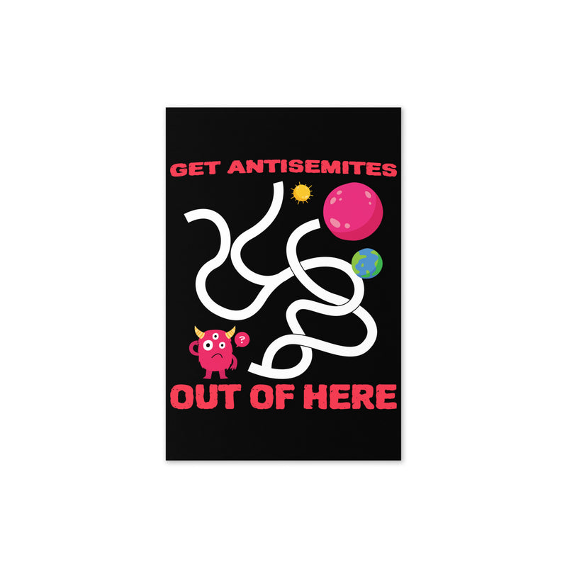 Get Alien Out | Antisemitism | Greeting Card