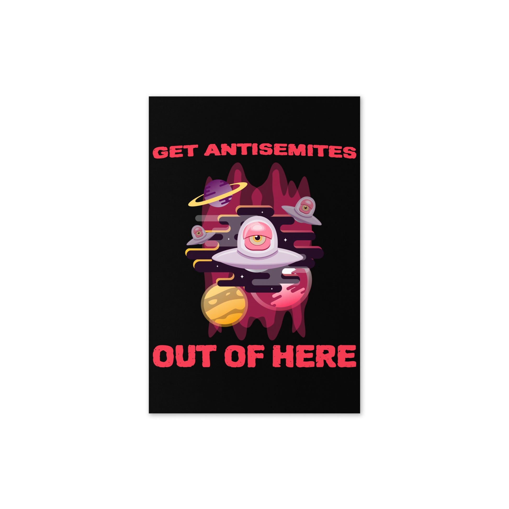 Get Alien Out | Antisemitism | Greeting Card
