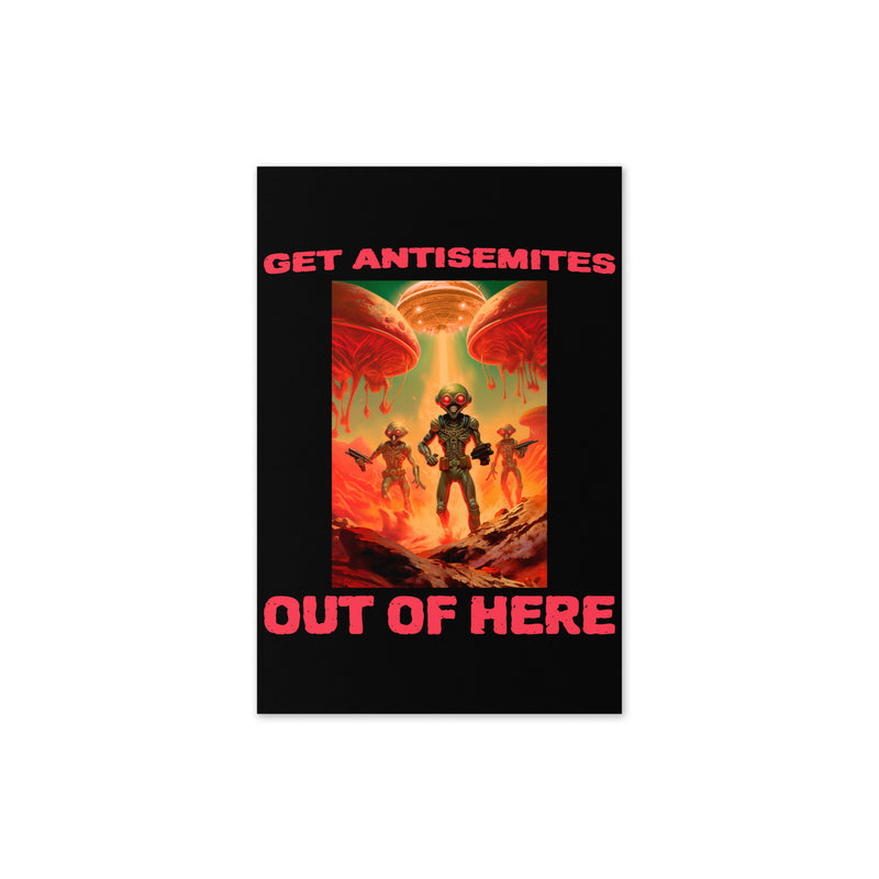 Get Alien Out | Antisemitism | Greeting Card