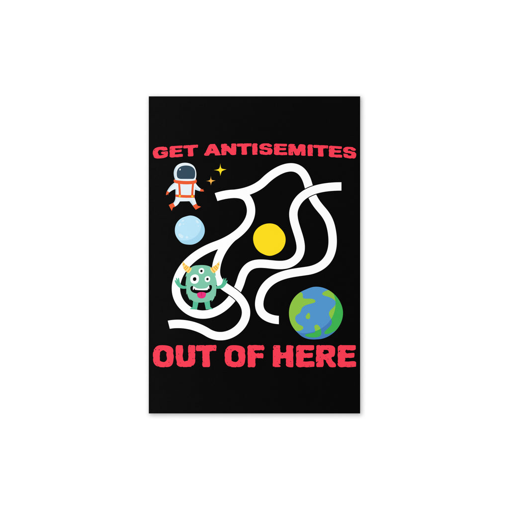 Get Alien Out | Antisemitism | Greeting Card