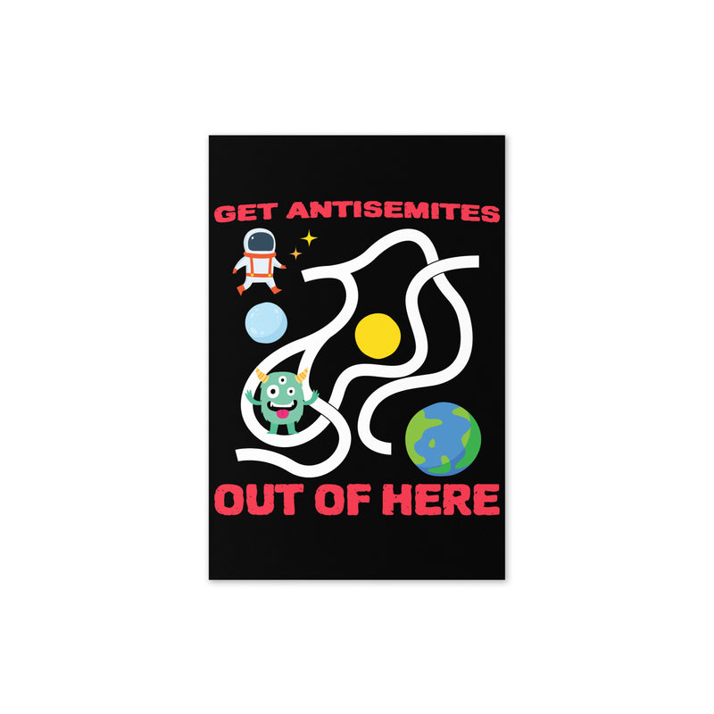 Get Alien Out | Antisemitism | Greeting Card
