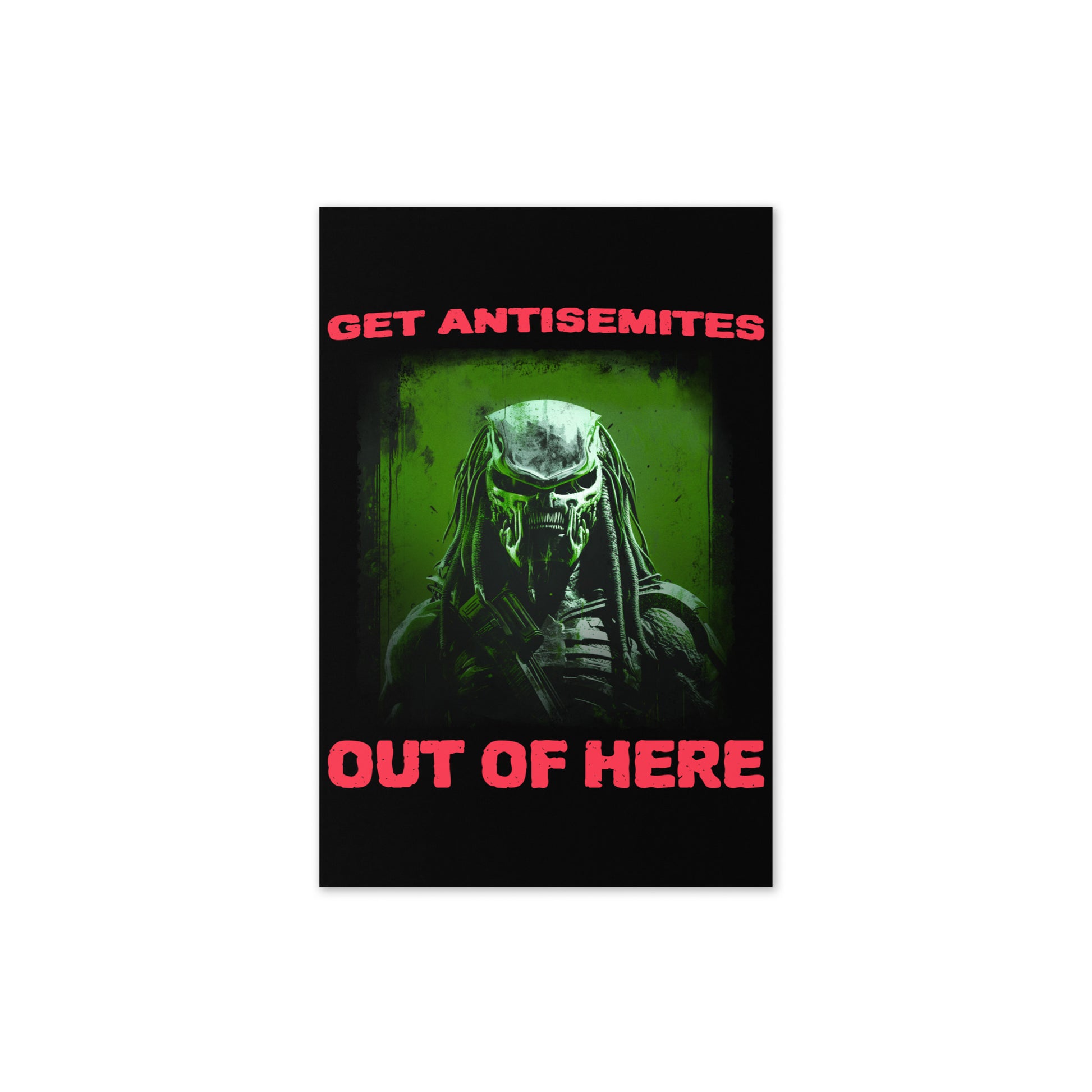 Get Alien Out | Antisemitism | Greeting Card