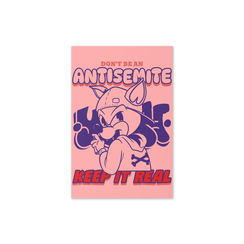 Streetart Graffiti Cartoon | Antisemitism | Greeting CardX