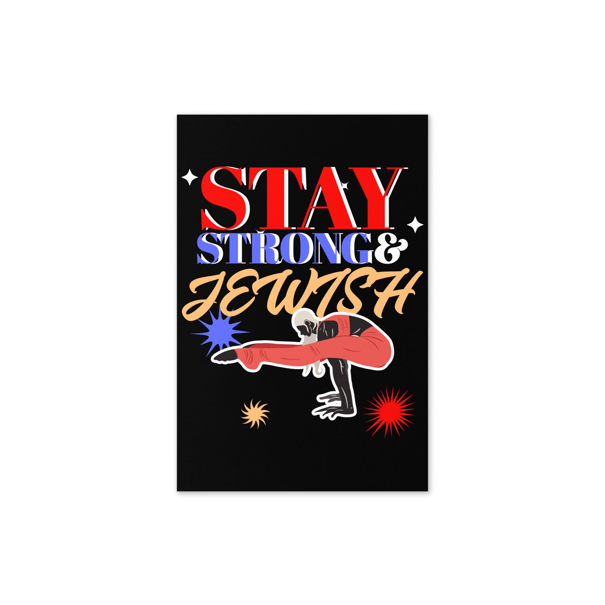 Strong & Jewish | Greeting Card