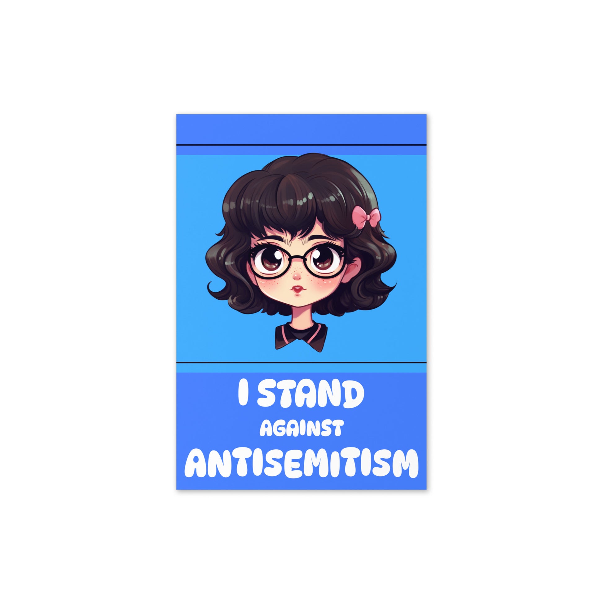 I Stand Against Antisemitism | Greeting Card