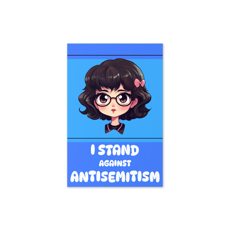 I Stand Against Antisemitism | Greeting Card