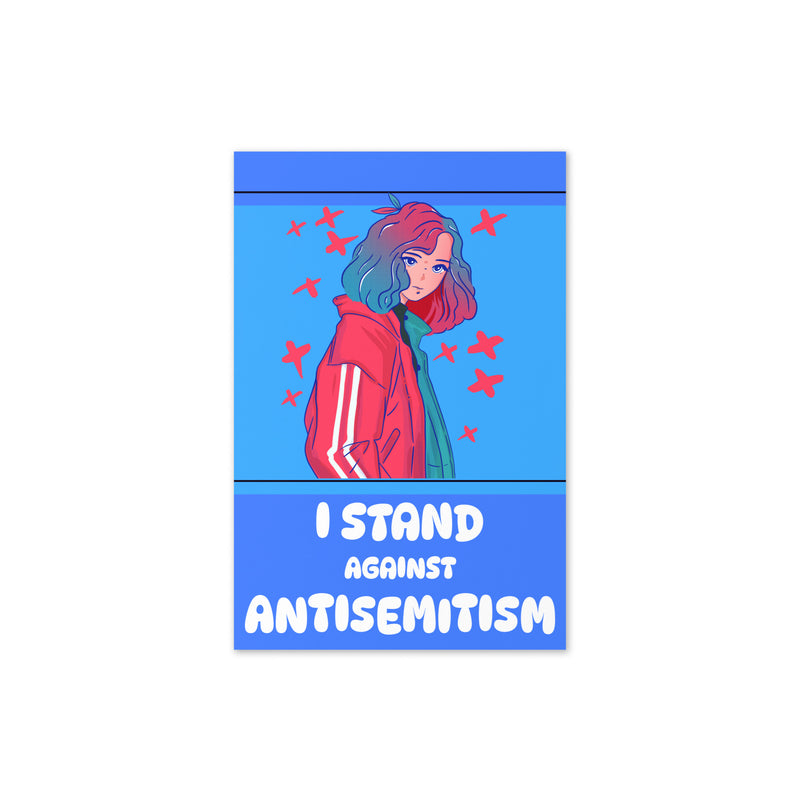 I Stand Against Antisemitism | Greeting Card