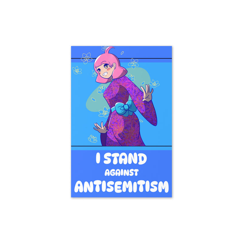 I Stand Against Antisemitism | Greeting Card