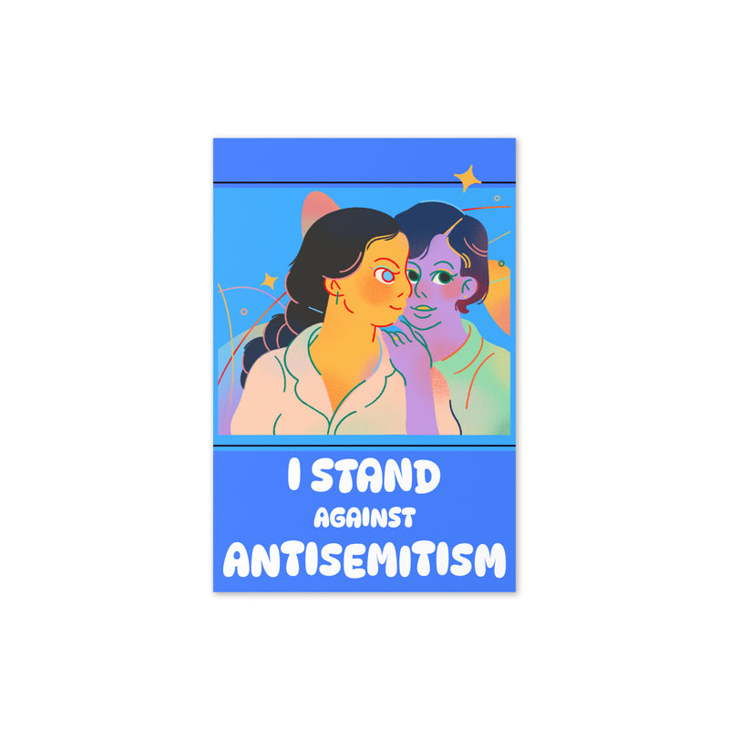I Stand Against Antisemitism | Greeting Card