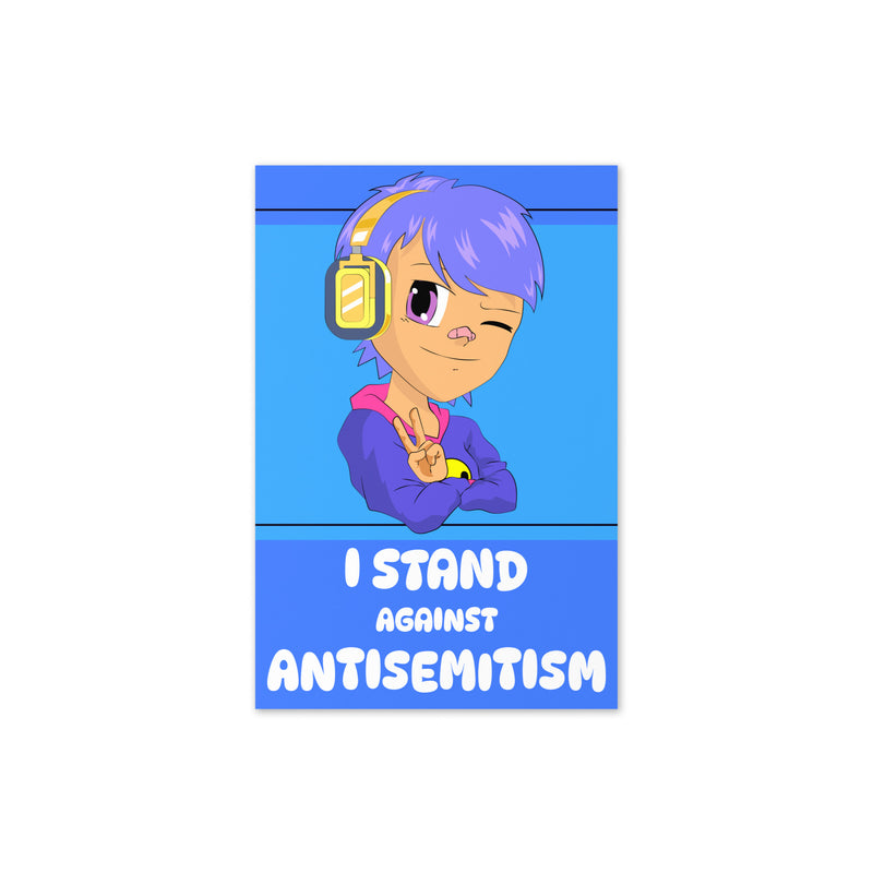 I Stand Against Antisemitism | Greeting Card