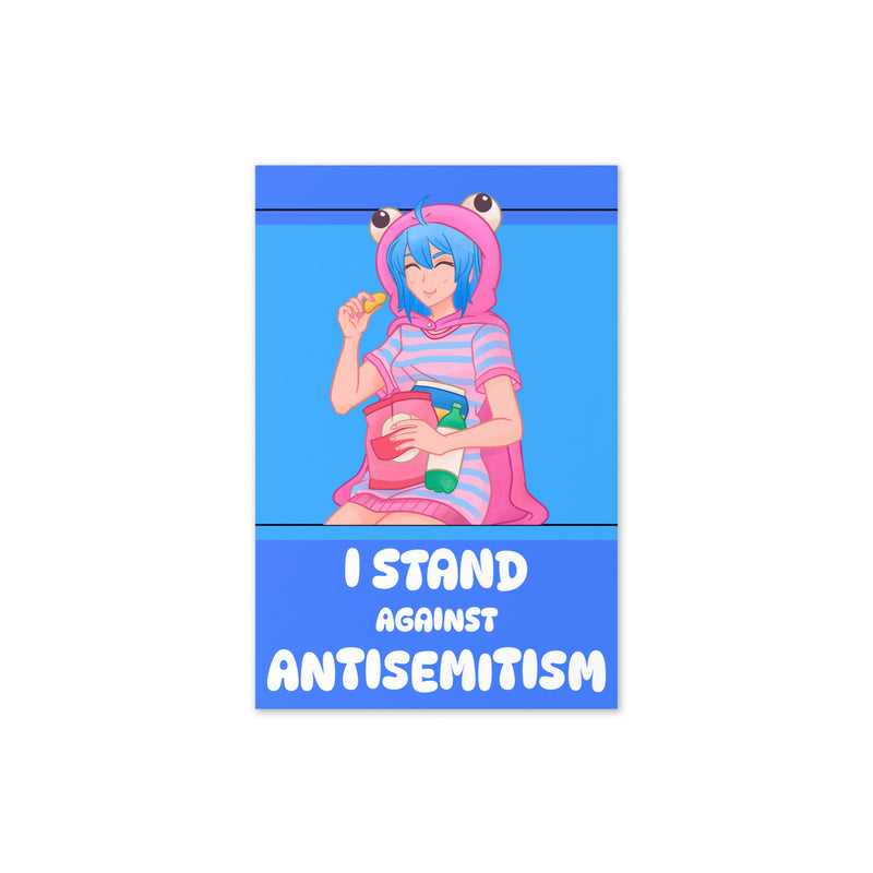 I Stand Against Antisemitism | Greeting Card