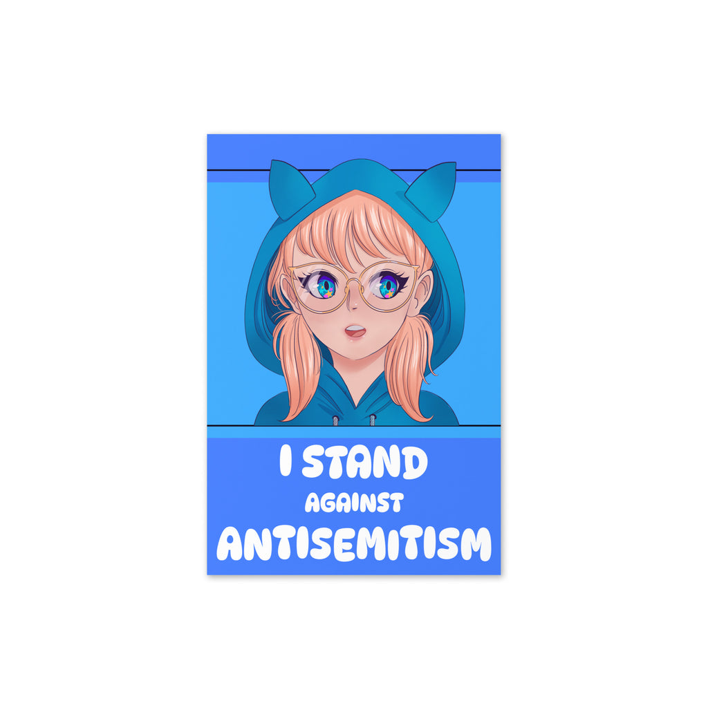 I Stand Against Antisemitism | Greeting Card