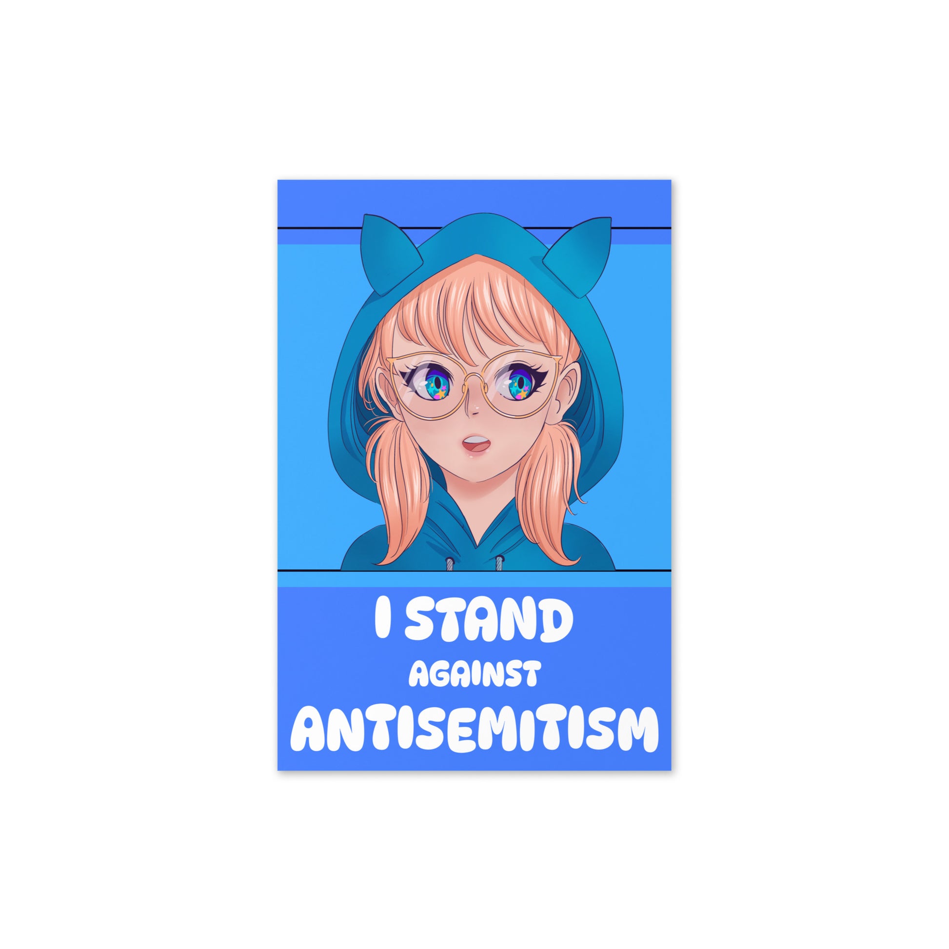 I Stand Against Antisemitism | Greeting Card