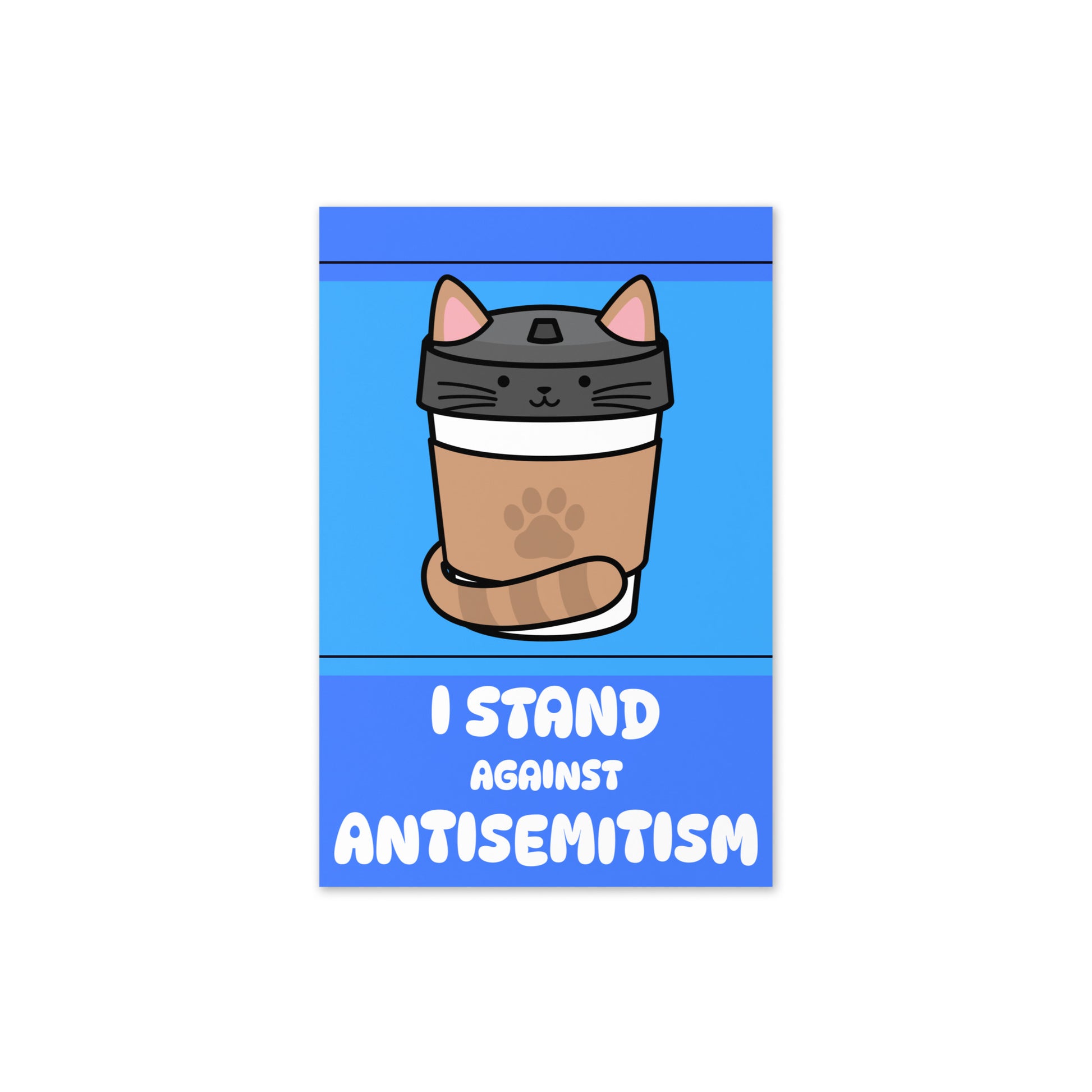 I Stand Against Antisemitism | Greeting Card