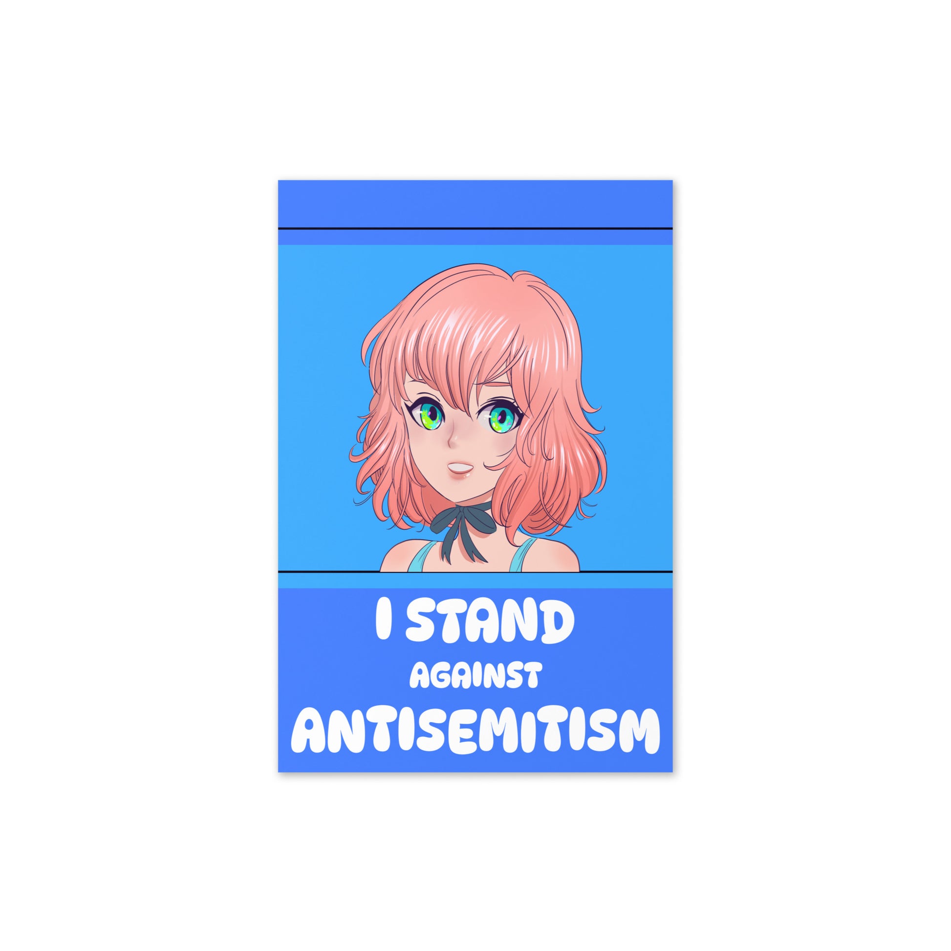 I Stand Against Antisemitism | Greeting Card