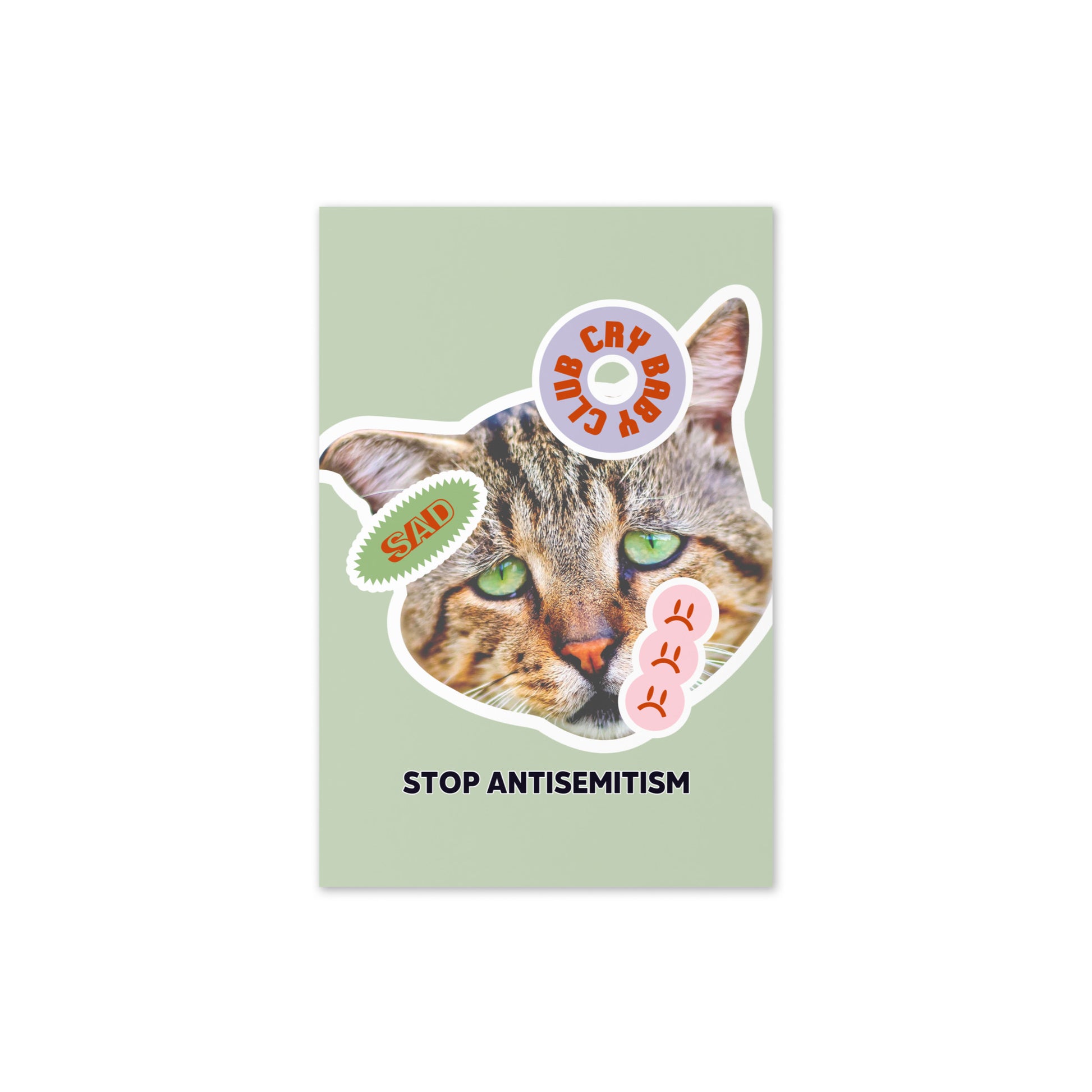 Sweet Cats | Antisemitism | Greeting Card