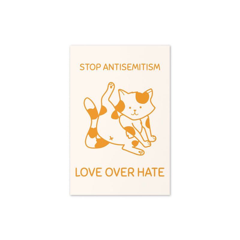 Sweet Cats | Antisemitism | Greeting Card