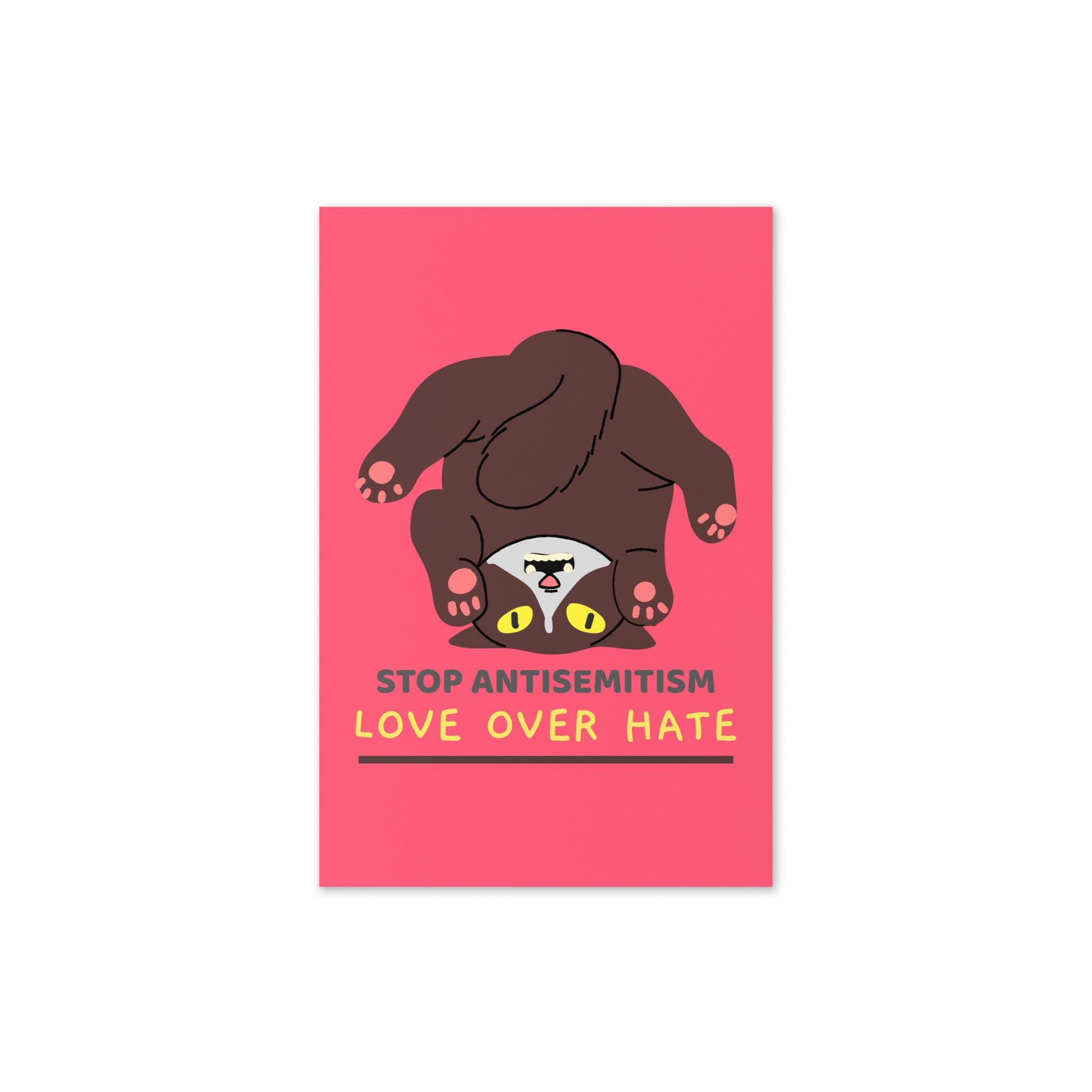 Sweet Cats | Antisemitism | Greeting Card