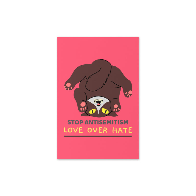 Sweet Cats | Antisemitism | Greeting Card