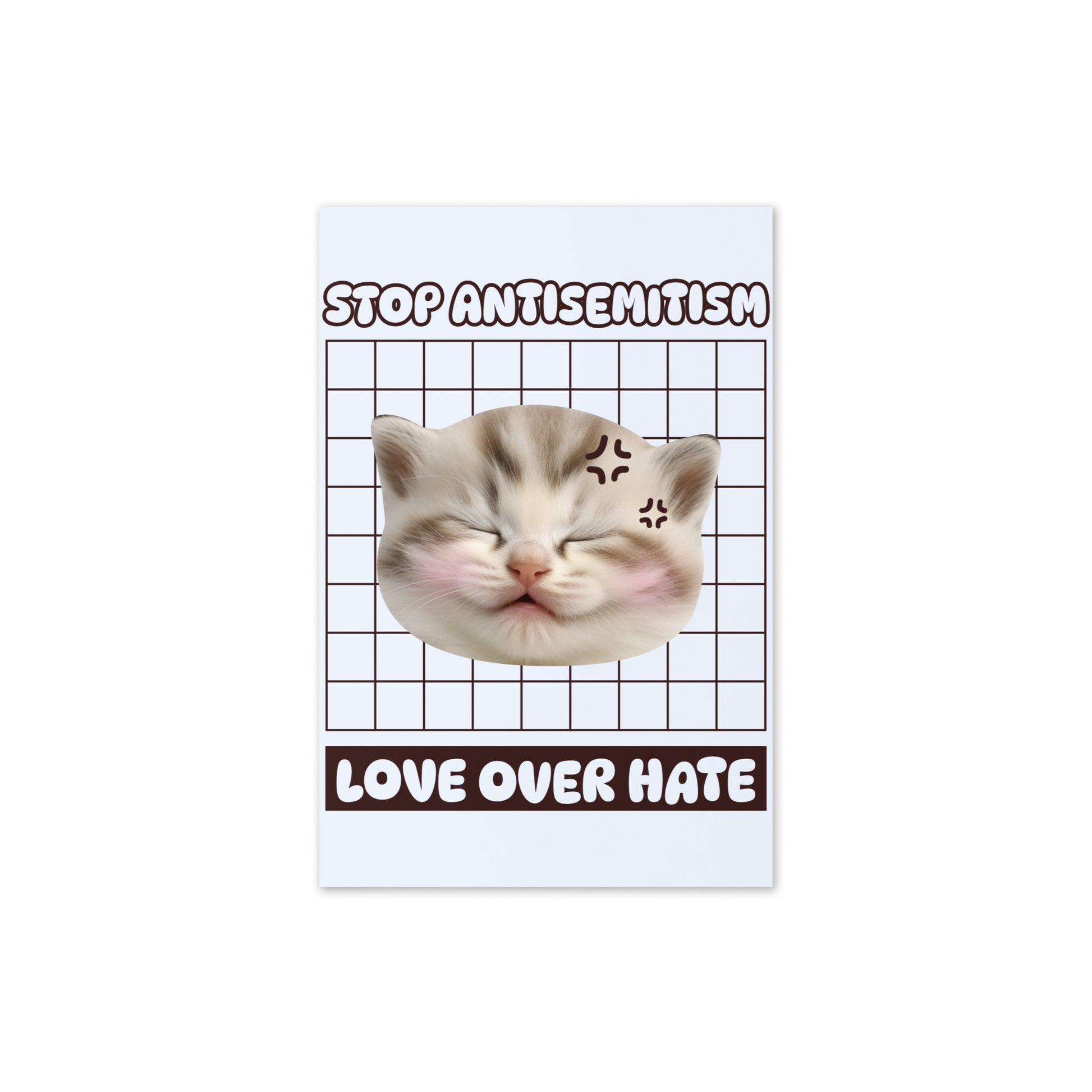 Sweet Cats | Antisemitism | Greeting Card