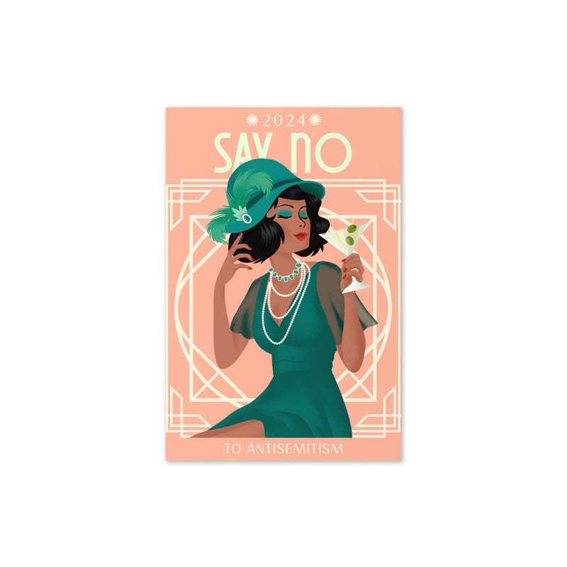 Art Deco Love Story | Greeting Card