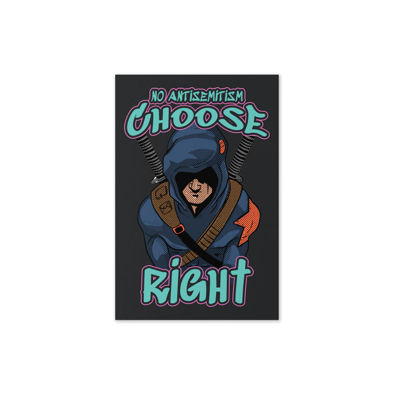 Choose Right | Antisemitism | Greeting Card